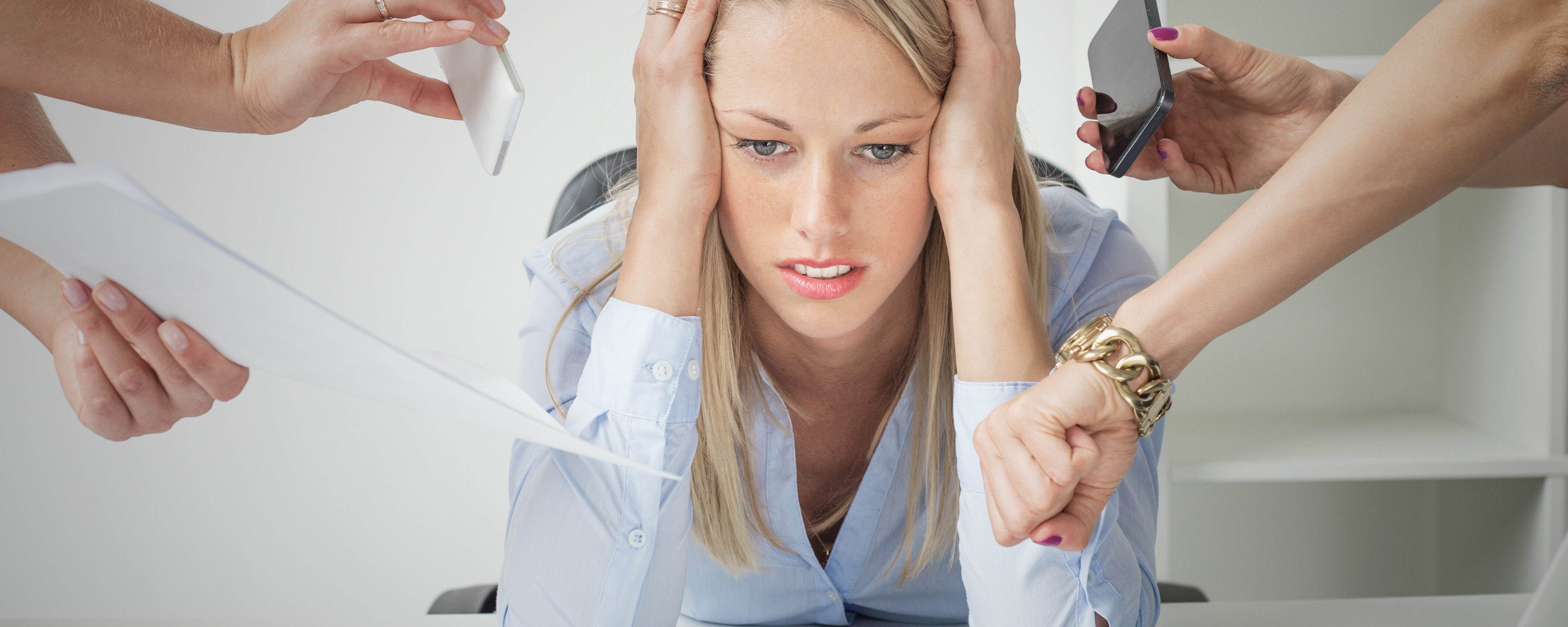 Physical signs of stress